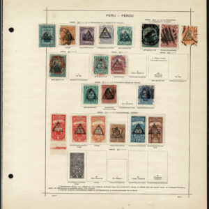 Lot 521 - SOUTH AMERICA: 1843 to 1910, thousands of mostly used stamps on old time Schaubek album pages - Image 44