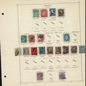 Lot 521 - SOUTH AMERICA: 1843 to 1910, thousands of mostly used stamps on old time Schaubek album pages - Image 75