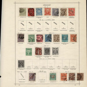 Lot 521 - SOUTH AMERICA: 1843 to 1910, thousands of mostly used stamps on old time Schaubek album pages - Image 76