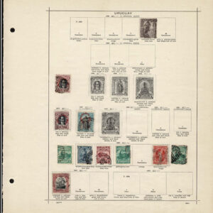 Lot 521 - SOUTH AMERICA: 1843 to 1910, thousands of mostly used stamps on old time Schaubek album pages - Image 78