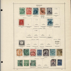 Lot 521 - SOUTH AMERICA: 1843 to 1910, thousands of mostly used stamps on old time Schaubek album pages - Image 81