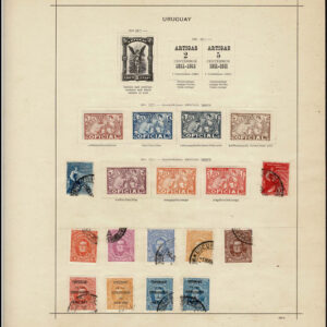Lot 521 - SOUTH AMERICA: 1843 to 1910, thousands of mostly used stamps on old time Schaubek album pages - Image 83