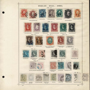 Lot 521 - SOUTH AMERICA: 1843 to 1910, thousands of mostly used stamps on old time Schaubek album pages - Image 90