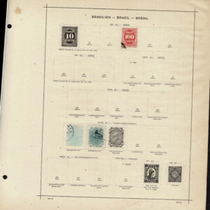 Lot 521 - SOUTH AMERICA: 1843 to 1910, thousands of mostly used stamps on old time Schaubek album pages - Image 97