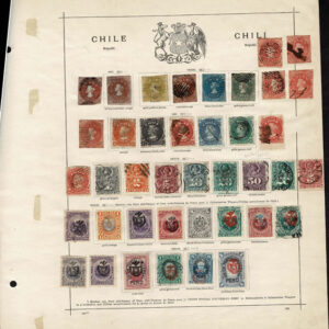 Lot 521 - SOUTH AMERICA: 1843 to 1910, thousands of mostly used stamps on old time Schaubek album pages - Image 101