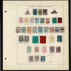 Lot 521 - SOUTH AMERICA: 1843 to 1910, thousands of mostly used stamps on old time Schaubek album pages - Image 109