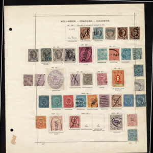 Lot 521 - SOUTH AMERICA: 1843 to 1910, thousands of mostly used stamps on old time Schaubek album pages - Image 110