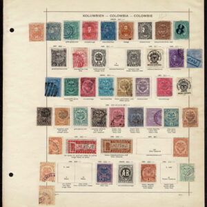 Lot 521 - SOUTH AMERICA: 1843 to 1910, thousands of mostly used stamps on old time Schaubek album pages - Image 111