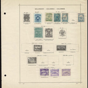 Lot 521 - SOUTH AMERICA: 1843 to 1910, thousands of mostly used stamps on old time Schaubek album pages - Image 113
