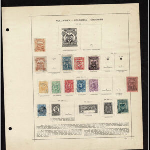 Lot 521 - SOUTH AMERICA: 1843 to 1910, thousands of mostly used stamps on old time Schaubek album pages - Image 117