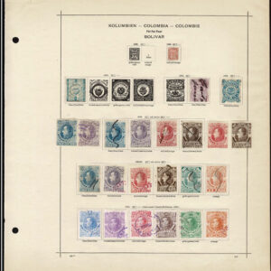 Lot 521 - SOUTH AMERICA: 1843 to 1910, thousands of mostly used stamps on old time Schaubek album pages - Image 124