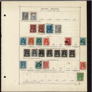 Lot 521 - SOUTH AMERICA: 1843 to 1910, thousands of mostly used stamps on old time Schaubek album pages - Image 150