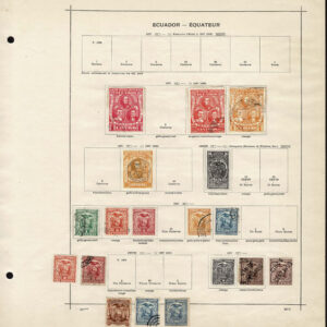 Lot 521 - SOUTH AMERICA: 1843 to 1910, thousands of mostly used stamps on old time Schaubek album pages - Image 153