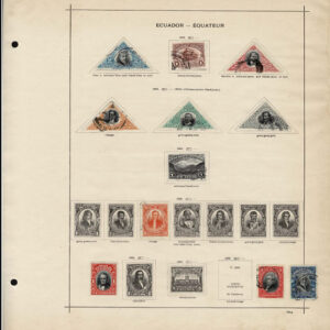 Lot 521 - SOUTH AMERICA: 1843 to 1910, thousands of mostly used stamps on old time Schaubek album pages - Image 156