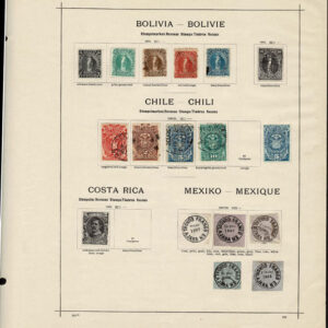 Lot 521 - SOUTH AMERICA: 1843 to 1910, thousands of mostly used stamps on old time Schaubek album pages - Image 171