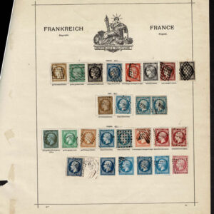 Lot 523 - FRANCE OFFICES & COLONIES; 1849 to 1910 Collection of many hundred - Image 12