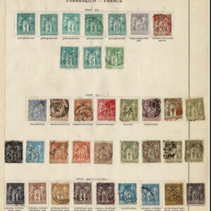 Lot 523 - FRANCE OFFICES & COLONIES; 1849 to 1910 Collection of many hundred - Image 45