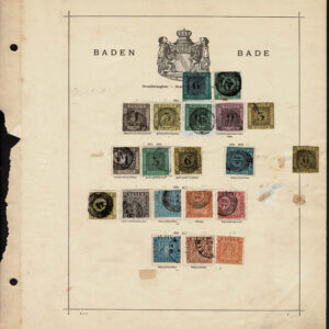 Lot 524 - GERMAN STATES: 1850 to about 1915, many hundred, primarily used - Image 1