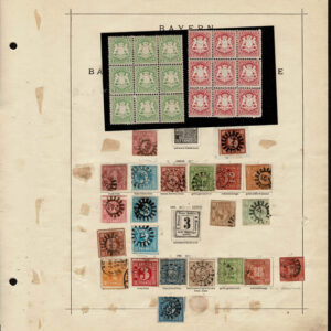 Lot 524 - GERMAN STATES: 1850 to about 1915, many hundred, primarily used - Image 28