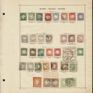 Lot 524 - GERMAN STATES: 1850 to about 1915, many hundred, primarily used - Image 31