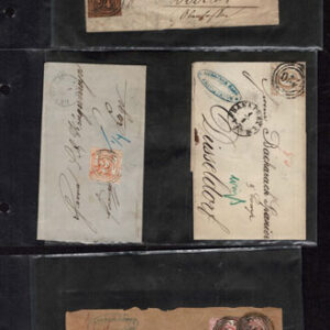 Lot 525 - GERMAN STATES: Postal History; A fabulous old-time selection of about 137 covers - Image 1