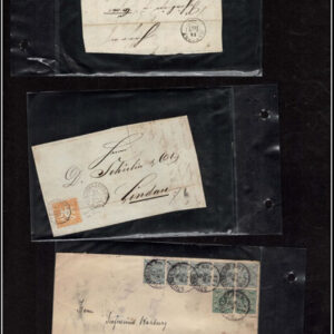 Lot 525 - GERMAN STATES: Postal History; A fabulous old-time selection of about 137 covers - Image 4