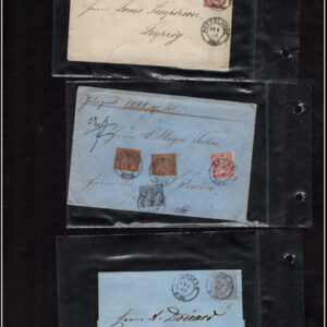 Lot 525 - GERMAN STATES: Postal History; A fabulous old-time selection of about 137 covers - Image 5