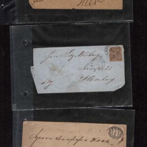 Lot 525 - GERMAN STATES: Postal History; A fabulous old-time selection of about 137 covers - Image 6