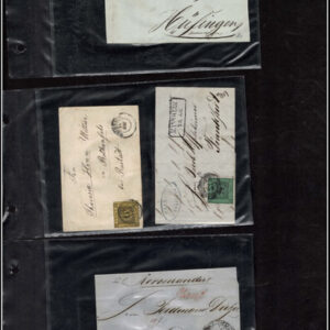 Lot 525 - GERMAN STATES: Postal History; A fabulous old-time selection of about 137 covers - Image 8