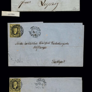 Lot 525 - GERMAN STATES: Postal History; A fabulous old-time selection of about 137 covers - Image 11