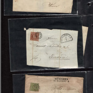 Lot 525 - GERMAN STATES: Postal History; A fabulous old-time selection of about 137 covers - Image 13