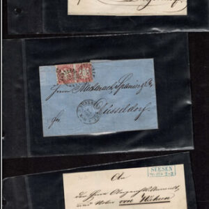 Lot 525 - GERMAN STATES: Postal History; A fabulous old-time selection of about 137 covers - Image 14