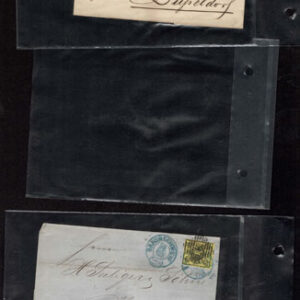 Lot 525 - GERMAN STATES: Postal History; A fabulous old-time selection of about 137 covers - Image 15