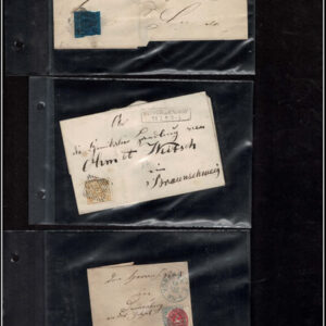 Lot 525 - GERMAN STATES: Postal History; A fabulous old-time selection of about 137 covers - Image 16