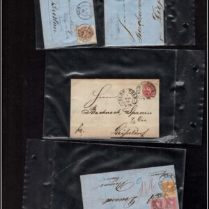 Lot 525 - GERMAN STATES: Postal History; A fabulous old-time selection of about 137 covers - Image 20