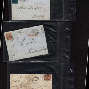 Lot 525 - GERMAN STATES: Postal History; A fabulous old-time selection of about 137 covers - Image 22