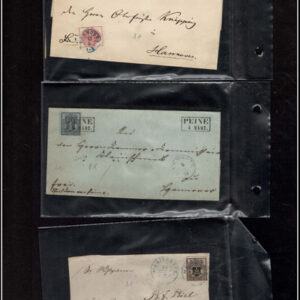 Lot 525 - GERMAN STATES: Postal History; A fabulous old-time selection of about 137 covers - Image 25