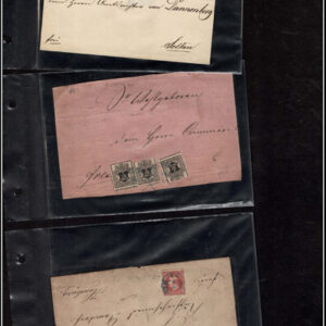 Lot 525 - GERMAN STATES: Postal History; A fabulous old-time selection of about 137 covers - Image 26