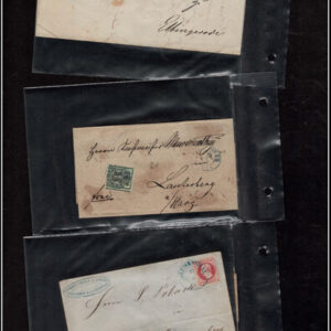 Lot 525 - GERMAN STATES: Postal History; A fabulous old-time selection of about 137 covers - Image 27