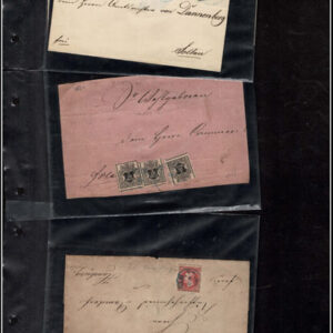 Lot 525 - GERMAN STATES: Postal History; A fabulous old-time selection of about 137 covers - Image 28