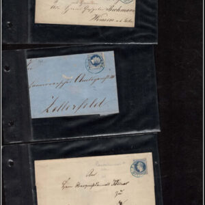 Lot 525 - GERMAN STATES: Postal History; A fabulous old-time selection of about 137 covers - Image 29