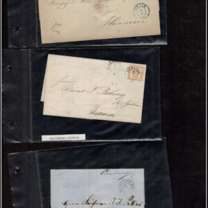 Lot 525 - GERMAN STATES: Postal History; A fabulous old-time selection of about 137 covers - Image 32