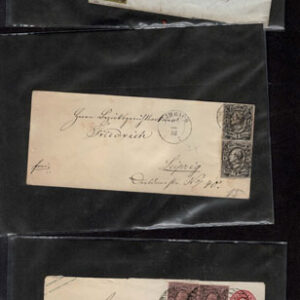 Lot 525 - GERMAN STATES: Postal History; A fabulous old-time selection of about 137 covers - Image 33