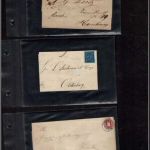 Lot 525 - GERMAN STATES: Postal History; A fabulous old-time selection of about 137 covers - Image 35