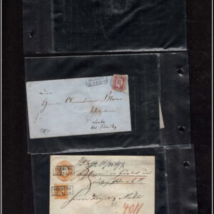 Lot 525 - GERMAN STATES: Postal History; A fabulous old-time selection of about 137 covers - Image 38