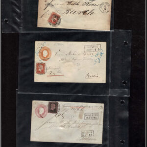 Lot 525 - GERMAN STATES: Postal History; A fabulous old-time selection of about 137 covers - Image 39