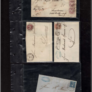 Lot 525 - GERMAN STATES: Postal History; A fabulous old-time selection of about 137 covers - Image 48