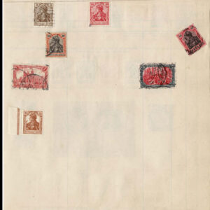 Lot 526 - GERMAN OFFICES & COLONIES: 1871 to 1910, Collection of many hundred in old time Schaubek album pages - Image 4