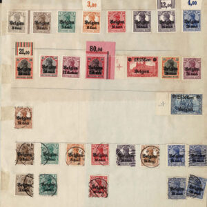 Lot 526 - GERMAN OFFICES & COLONIES: 1871 to 1910, Collection of many hundred in old time Schaubek album pages - Image 7