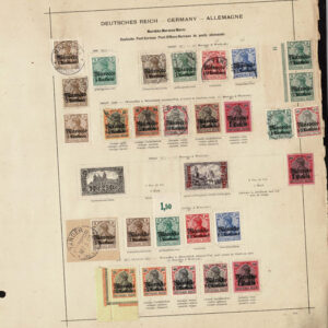 Lot 526 - GERMAN OFFICES & COLONIES: 1871 to 1910, Collection of many hundred in old time Schaubek album pages - Image 14